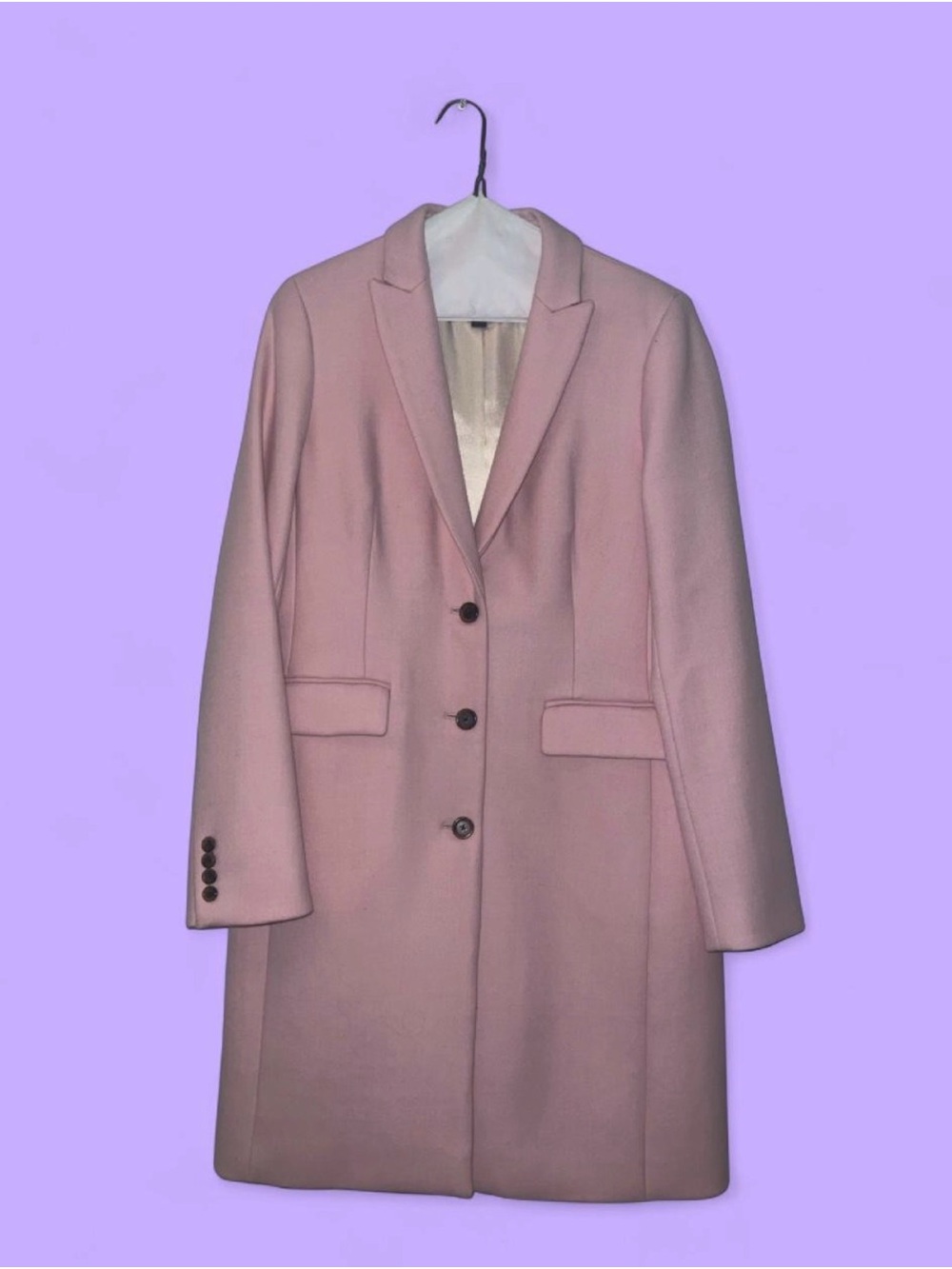 Pink long coat